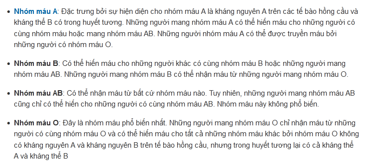 nguyên tắc truyền máu