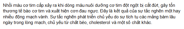 nhồi máu cơ tim là gì